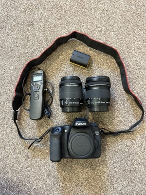 Canon EOS 70D DSLR Camera Bundle – Body Lenses