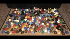LEGO Bionicle Kanohi Lot of 300+ Masks Includes Bonus &lsquo;Sealed New Copper Huna&rsquo;