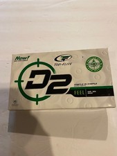 New Sealed Top Flite D2 Feel Dimple in Dimple Set 15 Golf Balls NEW SEALED