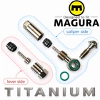 MAGURA MT Titanium Brake Hose Connector Kit – Caliper / Complete – 4 Colors