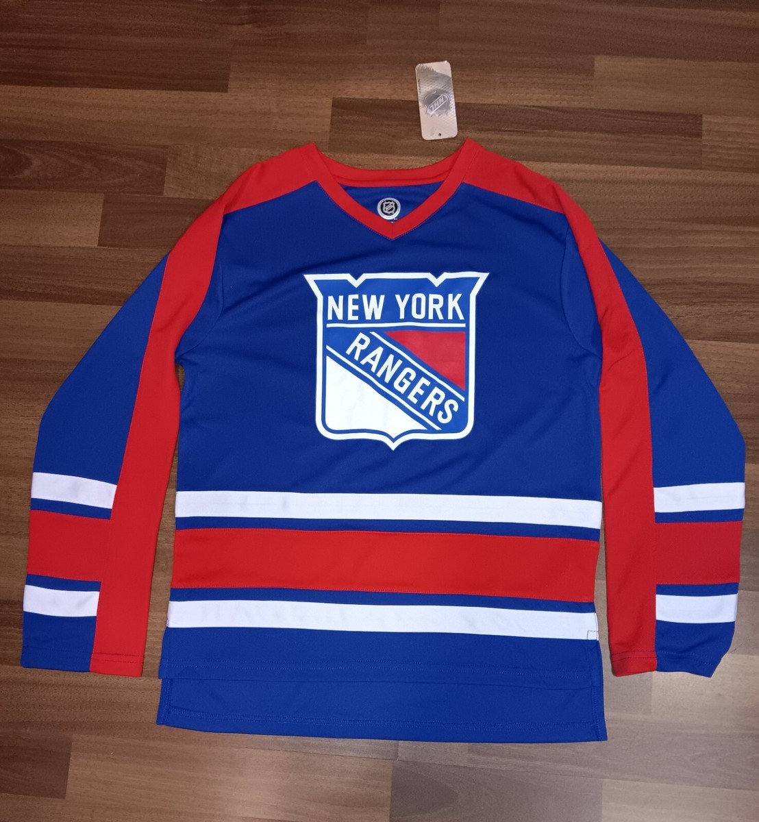 NHL New York Rangers Boys' Youth Jersey, Size L Large (12-14