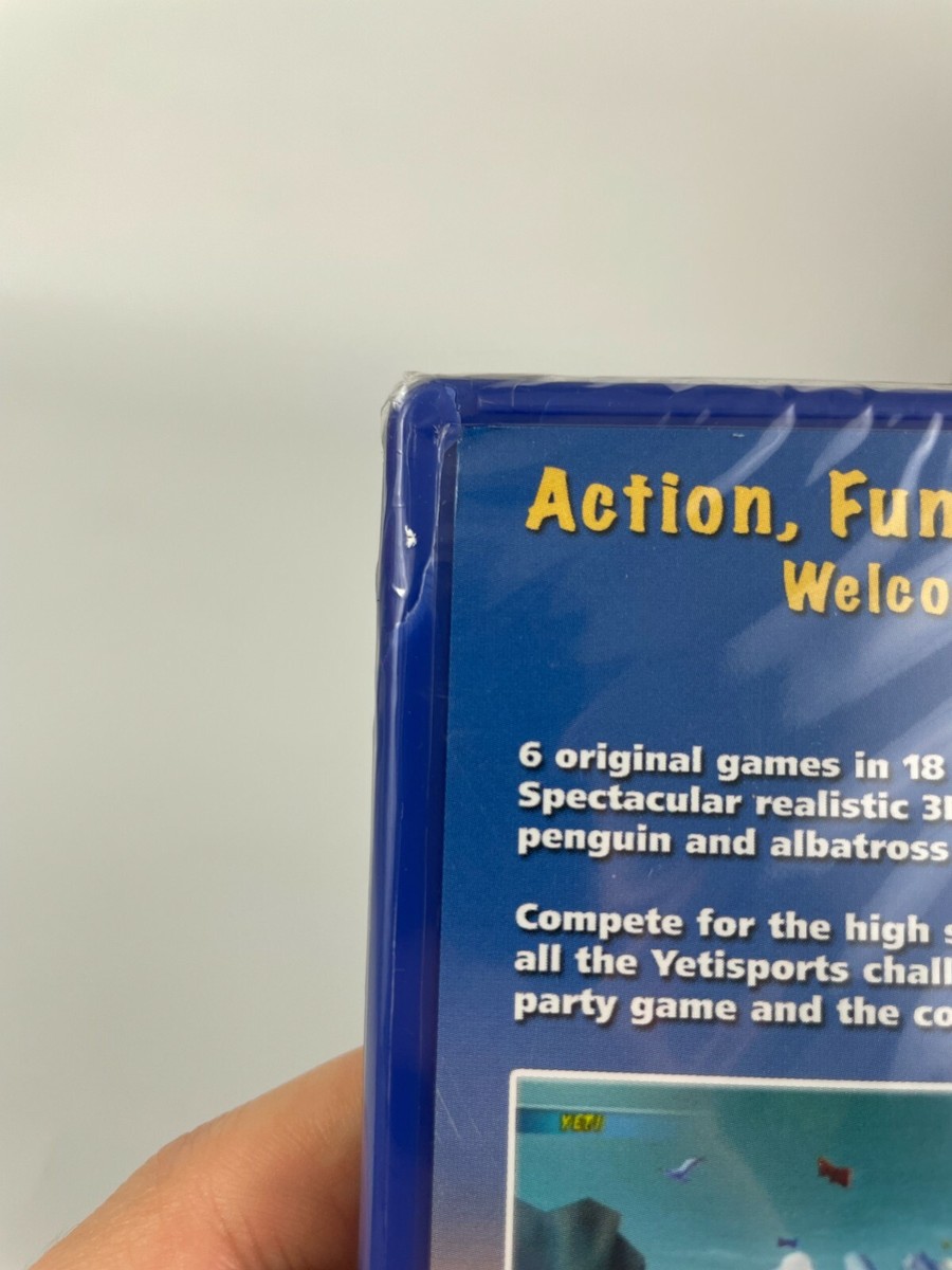 Jeu Yetisports Arctic Adventures – Version FR Complète Pour PS2, Très Bon État, Jeu Rare PS2