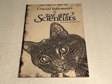 WE ARE SCIENTISTS rare 2006 US promotional booklet rock band debut album promo