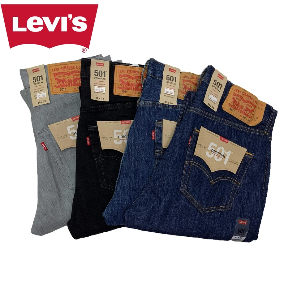 Levi's 501 Shrink-to-Fit (Size 46 - 50) - Image 2 of 4