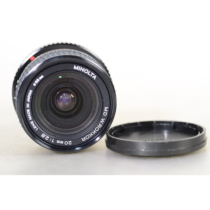 MINOLTA MD 20mm 1:2.8 Minolta MD 20mm F/2.8 | LENS-DB.COM