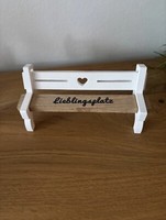 Deko Bank Lieblingsplatz Handmade