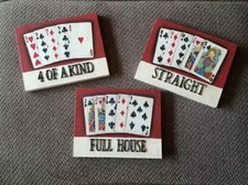 Man Cave Card Poker Room 3D Bar Pub Wall  Deco Plaque