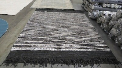 DARK BROWN/ MULTI 8' X 10' Loose Threads Rug, Reduced Price 1172614926 VTL373C-8