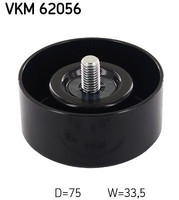 SKF VKM 62056 Umlenk-/FüHrungsrolle, Keilrippenriemen Passend FüR Nissan