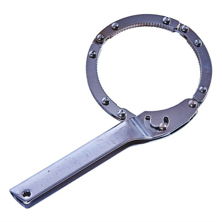 Oil Filter Loop Wrench Removal 4"" Car Van Remove Clamp Auto Action Ring Secure