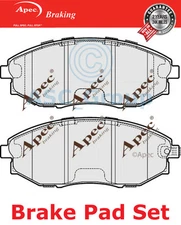 Apec Front Brake Pads Set EO Quality Replacement PAD1745