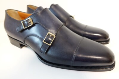 SANTONI Schuhe Herrenschuhe Businessschuhe-GR. 8,5 (42,5) - NEU OVP-SONDEREDIT