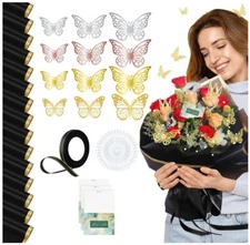 234Pcs Wrapping Paper Kit for Flower Bouquets