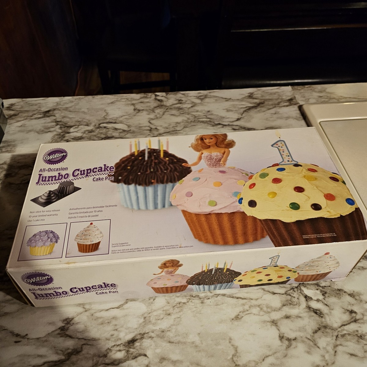 Birthday Cake Large Cupcake Baking Tin Cake Mix Wilton Giant Cupcake Pan  Cook Time Wilton Jumbo Cupcake