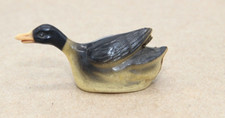 Vintage Celluloid Duck Toy Figure 3 1/8" Long