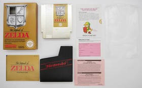 Zelda 1 The Legend of Zelda NES Pixel CIB Nintendo PAL Version