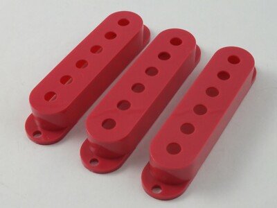 Stratocaster Rose Pink Pickup Covers 52Mm Abstand Set Mit 3 Für E-Gitarre