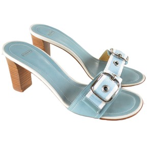 baby blue sandal heels