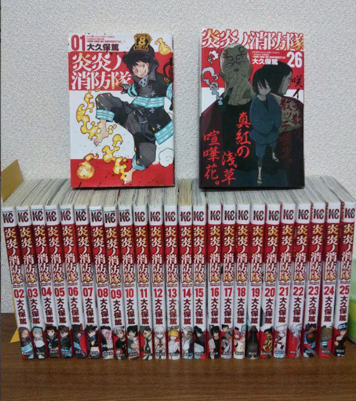 Fire Force Manga Magnets for Sale