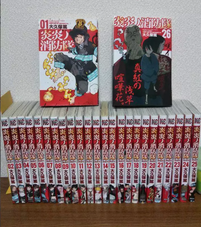 Fire Force Manga Pins and Buttons for Sale