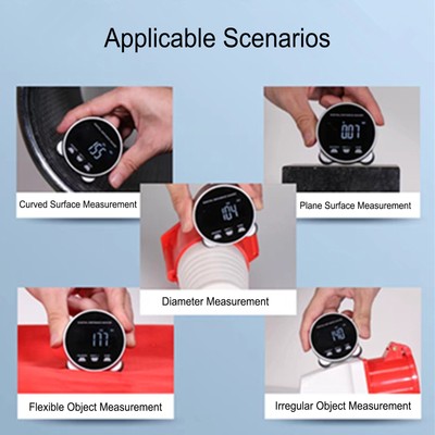 Digital Distance Gauge Rechargeable LCD Screen Electronic Long Distance Roll NF9