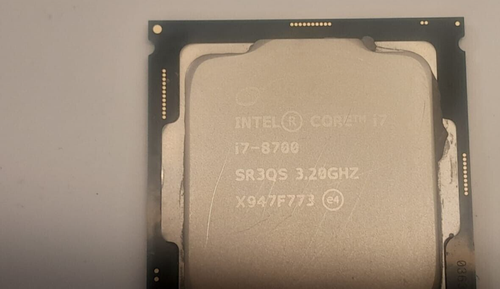 lot of 2 intel Core i7-8700 and i7-6700 CPU SR3QS , SR2L2 - Tested WORKING