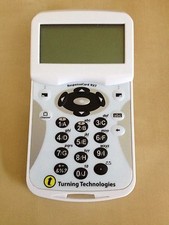 TURNING TECHNOLOGIES RESPONSE CARD NXT RCXR-02 CLICKER REMOTE
