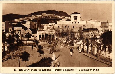 CPA AK TETUAN Place d'Espagne MOROCCO (1416386)