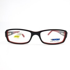 Raycers KB 1003 BK Kids Eyeglasses Frames Black Red Rectangular 50-16-130