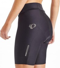 PEARL IZUMI Women's P.R.O. Black Padded Cycle Bike Shorts L132324 Size XS