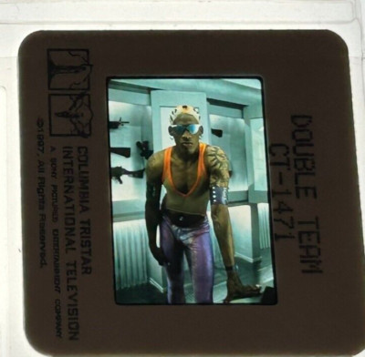 DOUBLE TEAM 35mm Film Slide - Dennis Rodman - FREE US SHIPPING!