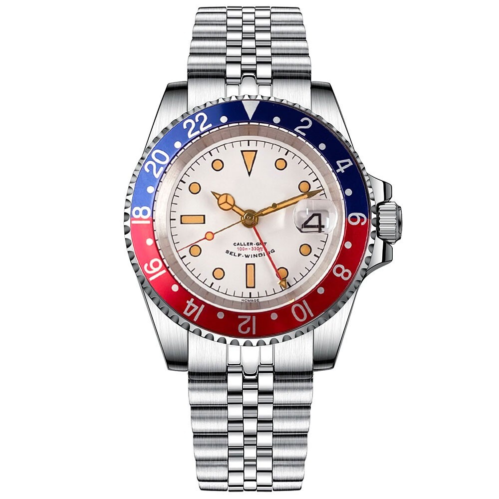 20ATM Tandorio GMT Diver 40mm NH34A Sapphire Glass Automatic