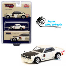 Tarmac Works 164 Nissan 2000 Gt-r Kpgc10 White Lamley Special Edition