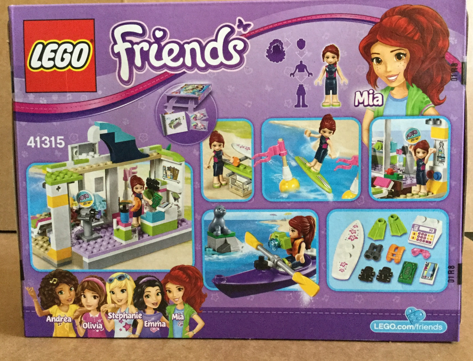 lego friends heartlake surf shop 41315