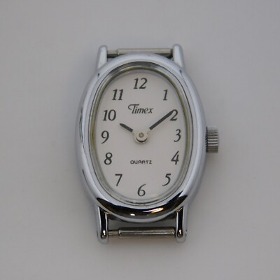 Vintage Timex 377 BA CELL Two-Hand Quartz Analog Women's Watch New Battery