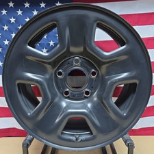 Jeep Wrangler 2018-2025 Black Steel Wheel Rim 17x7.5 OEM Factory 5VH22TRMAB 9220