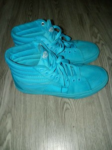 vans sk8 hi teal