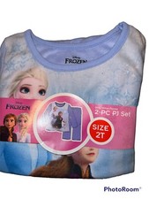 Disney Frozen Disney Girls 2pc Pajama Set Elsa Anna NEW Size 2T *see Description
