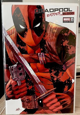 Deadpool Wolverine Badder Blood #1 Trade Exclusive Rob Liefeld NM     Movie