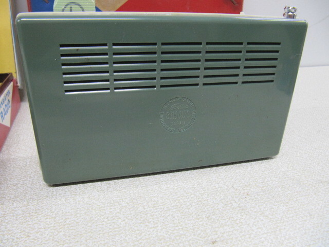 Toshiba 8TM-417S 1960 Vintage 8 Stone Transistor Radio Rare Toshiba 8TM-417S 1960 Vintage 8 Stone Transistor Radio Rare