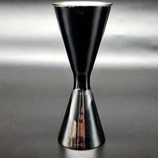 Japanese Slim Waist Sleek Jigger - Black Sleek 30/45ml
