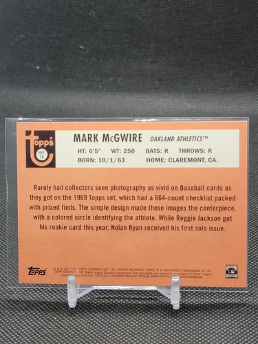 Mark McGwire *Choose Your Cards* Inserts Parallels (Updated 2/18) - Picture 39 of 47