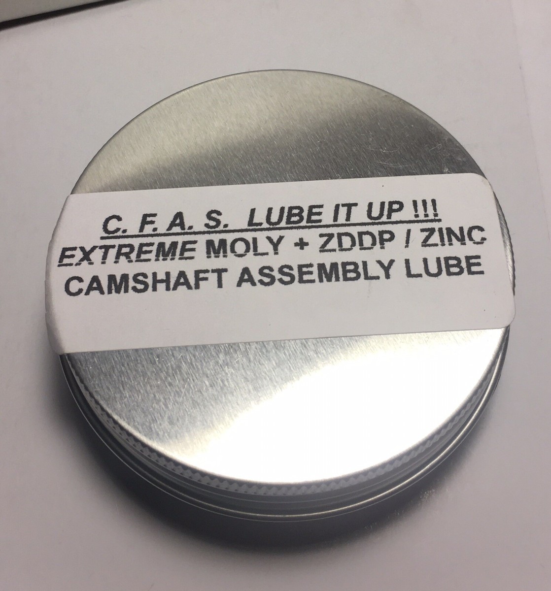 Moly ZINC ZDDP Camshaft Break In Assembly Lube Flat Tappet