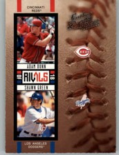 2005 Donruss Leather and Lumber Rivals #R-18 Adam Dunn/Shawn Green /200 ID:52176