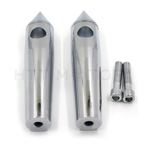 6" Riser Chrome Handle Bar Risers For 1" Hole Honda Shadow Spirit Aero VT750 eBay