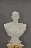 Design BüSte Kaiser August Figur Statue Figuren Skulpturen Skulptur Dekoration