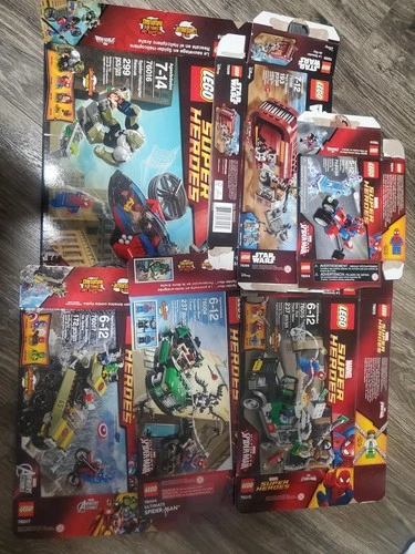 LEGO Marvel Minifigures and Accessory Lot - Marvel, Disney, Spider-Man