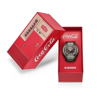 Buy Casio G-Shock x Coca-Cola 140th GA-2100CC-3AJR Green online | eBay