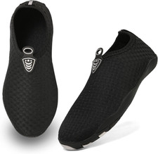 QPT Water Shoes for Toddler Kids Boys Girls Barefoot Aqua Socks Quick-Dry Beach