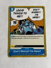 Don't Worry!! I'm Here!! C The Azure Sea's Seven OP14-057 NM